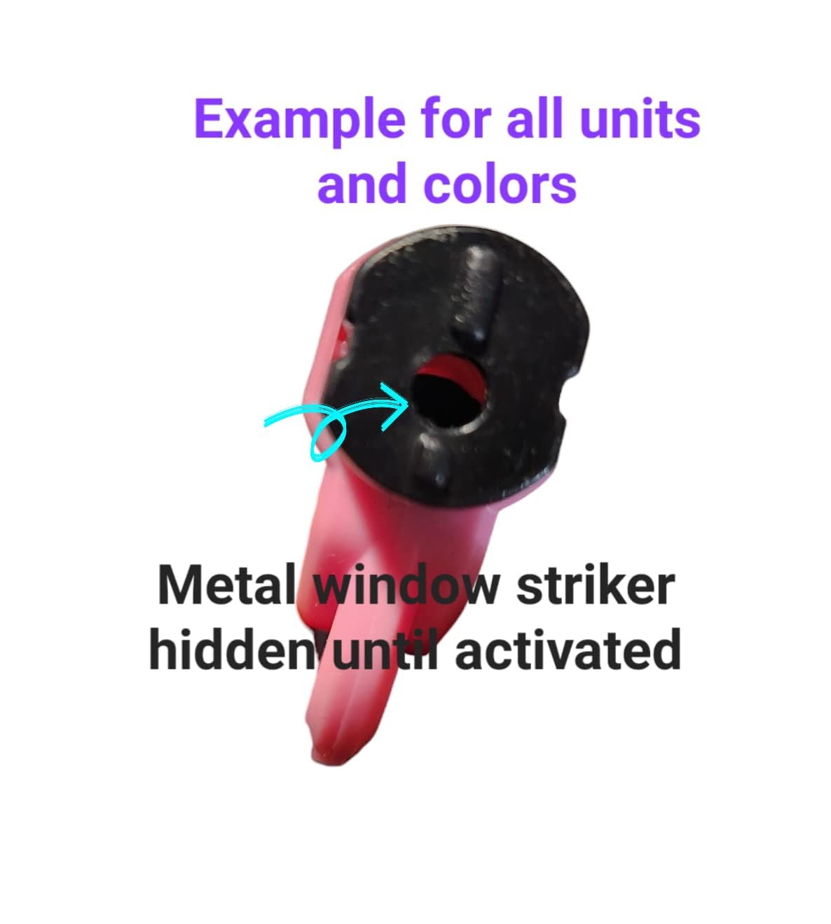 J's 3-in-1 Emergency Car Safety Tool - Window Glass Breaker, Seat Belt Cutter & Whistle (Purple) | Perfect for Vehicle Emergencies, Roadside Safety & Survival Kits