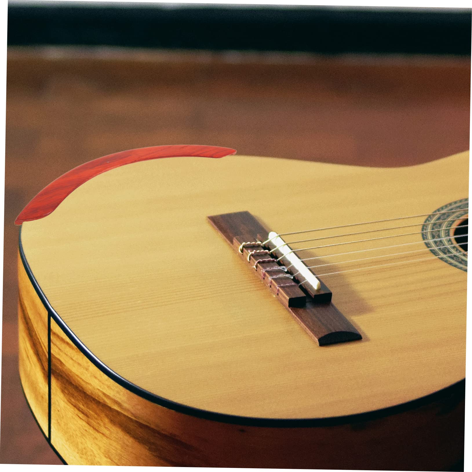 Mipcase 2-Pack Wooden Guitar Banjo Armrest - Hand Rest Support for Acoustic Guitar Repair & Comfort - Perfect for Live Performances, Practice & Instrument Maintenance