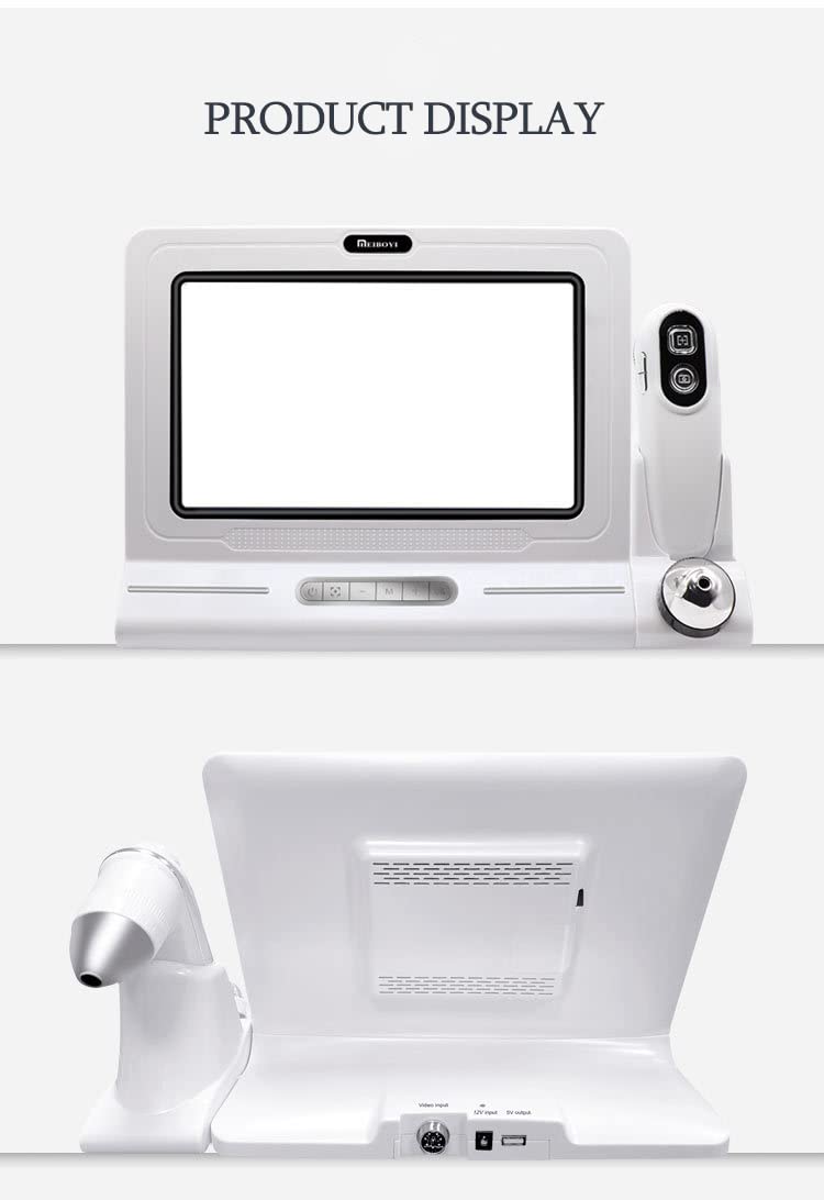 Professional Skin & Hair Detector - 11 Inch Scalp Hair Follicle Analyzer with Moisture & Pores Detection | Skin Pigment Tester | Perfect for Dermatologists, Salons & Home Skin Care