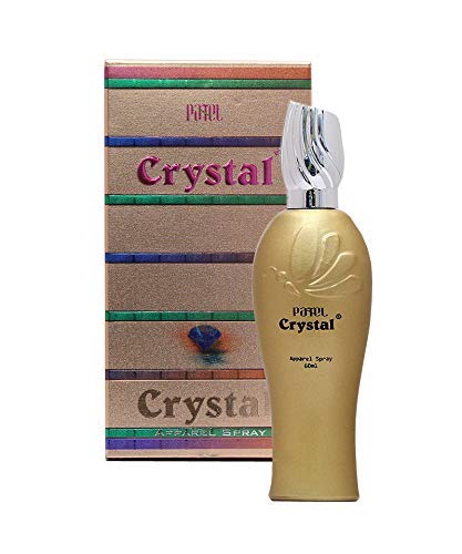 Patel Crystal Perfume for Men & Women - Long Lasting Fragrance, Eau De Parfum (60ml) - Perfect for Daily Wear, Date Night & Special Occasions