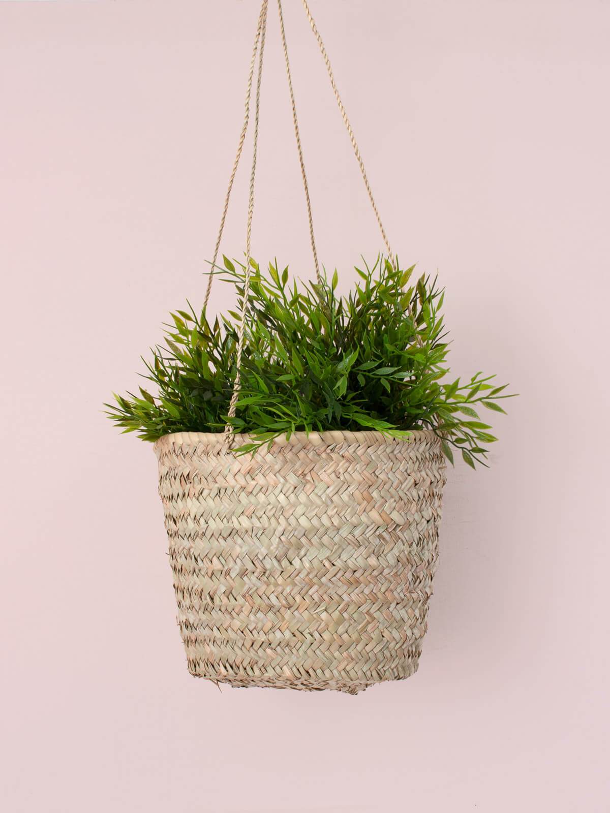 Hanging Baskets for Plants - Decorative Indoor/Outdoor Flower Pots with Hooks - Perfect for Balcony, Patio, and Home Garden Decor