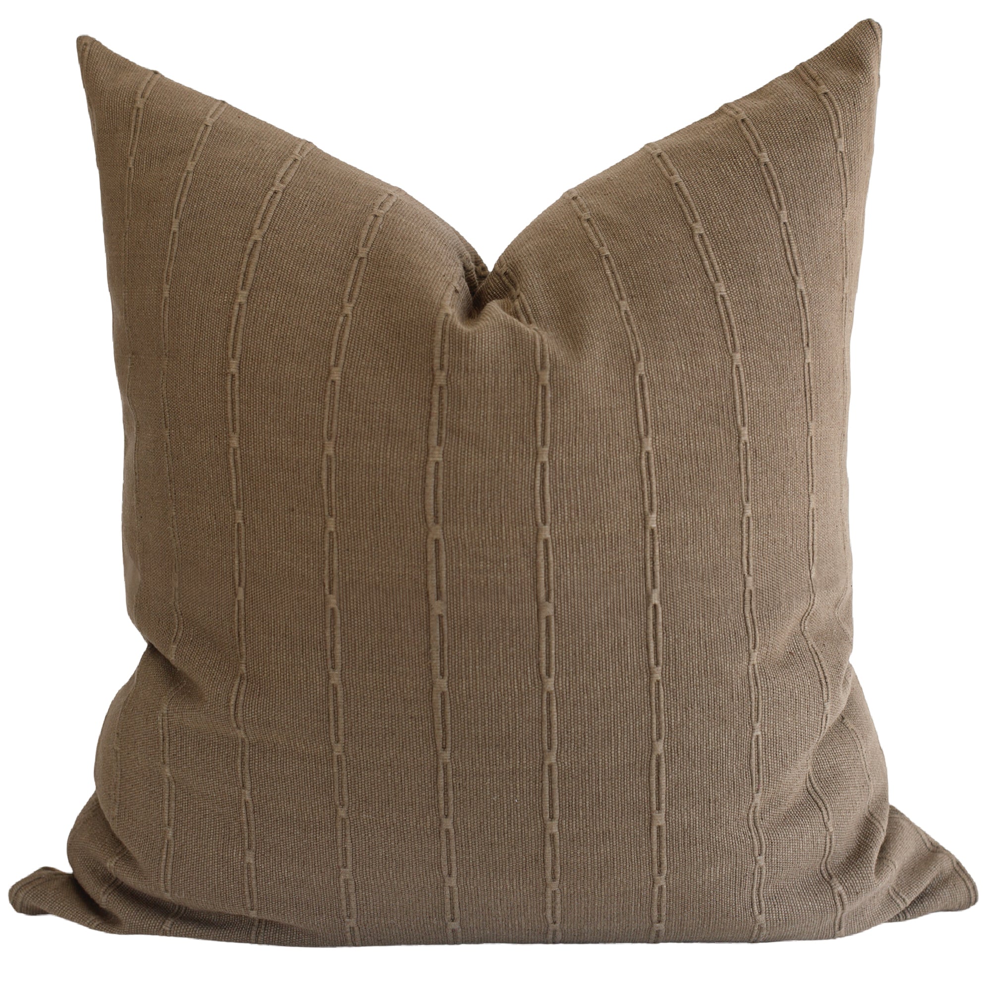 Fisher Pillow Cover - Soft and Stylish Decorative Pillow Case for Home, Bedroom, Couch - Perfect for Farmhouse, Boho, and Coastal Decor Styles