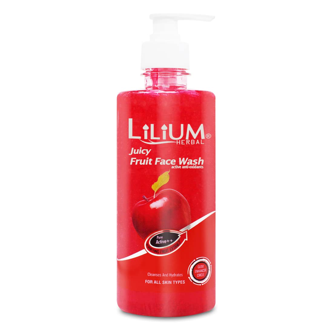 Lilium Herbal Fruit Face Wash 200ml - Natural Cleanser for Glowing Skin | Gentle Exfoliation & Hydration | Perfect for Daily Skincare Routine