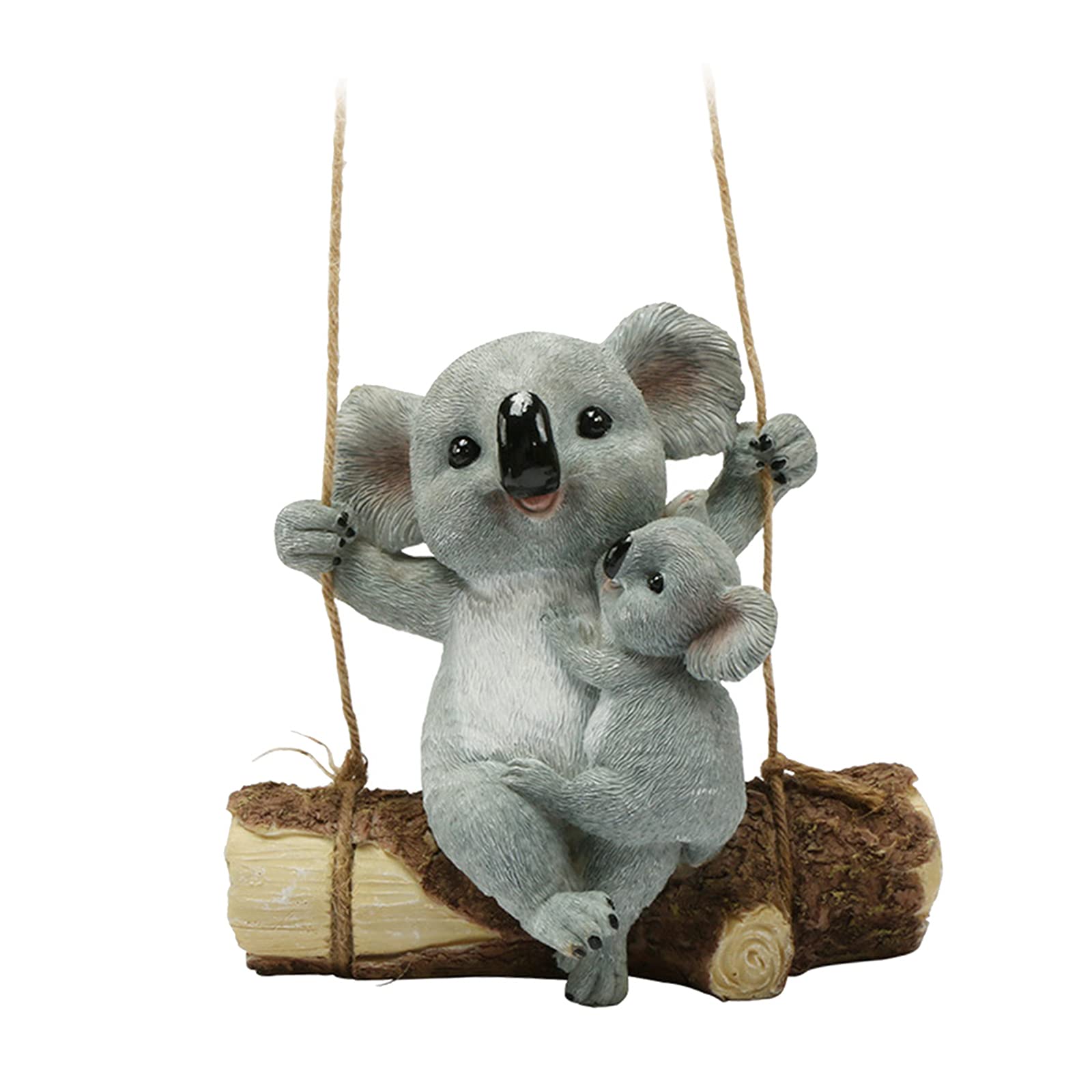 Gazechimp Koala Garden Statue - Handcrafted Outdoor Animal Decor for Patio, Yard & Lawn - Durable Resin Figurine for Home & Garden Decoration - Perfect for Wildlife Theme Gardens, Backyard Decor & Gift Ideas