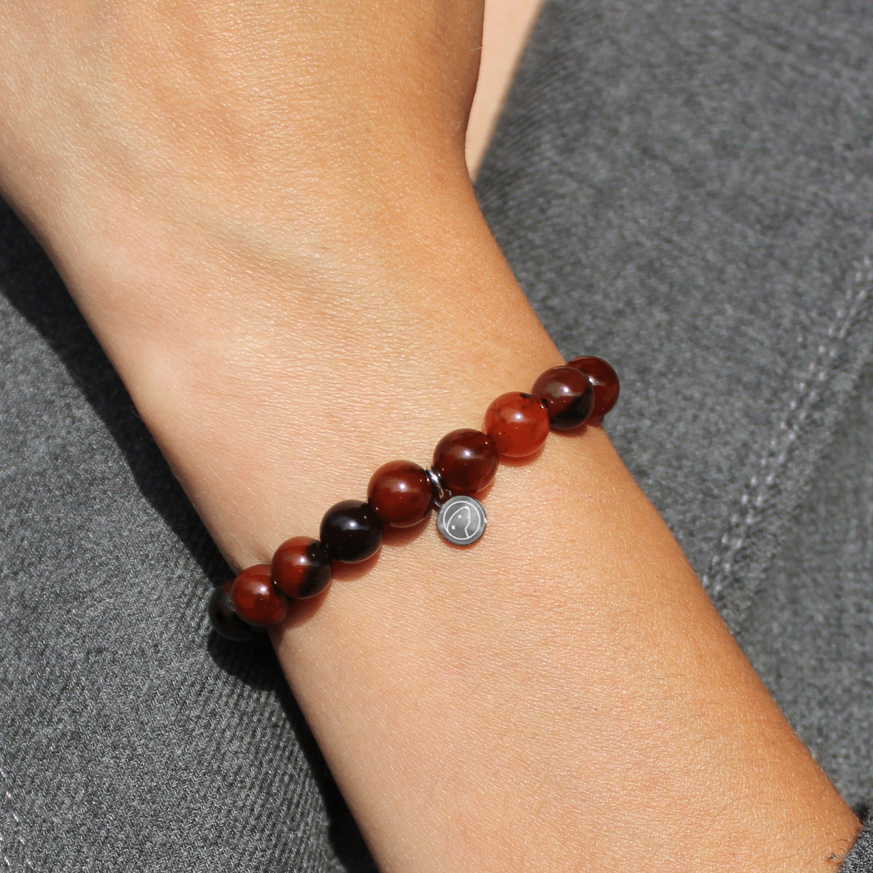 Dream Agate Bracelet for Women - Natural Stone Healing Crystal Jewelry for Meditation, Yoga & Positive Energy - Elegant Boho Chic Fashion Accessory