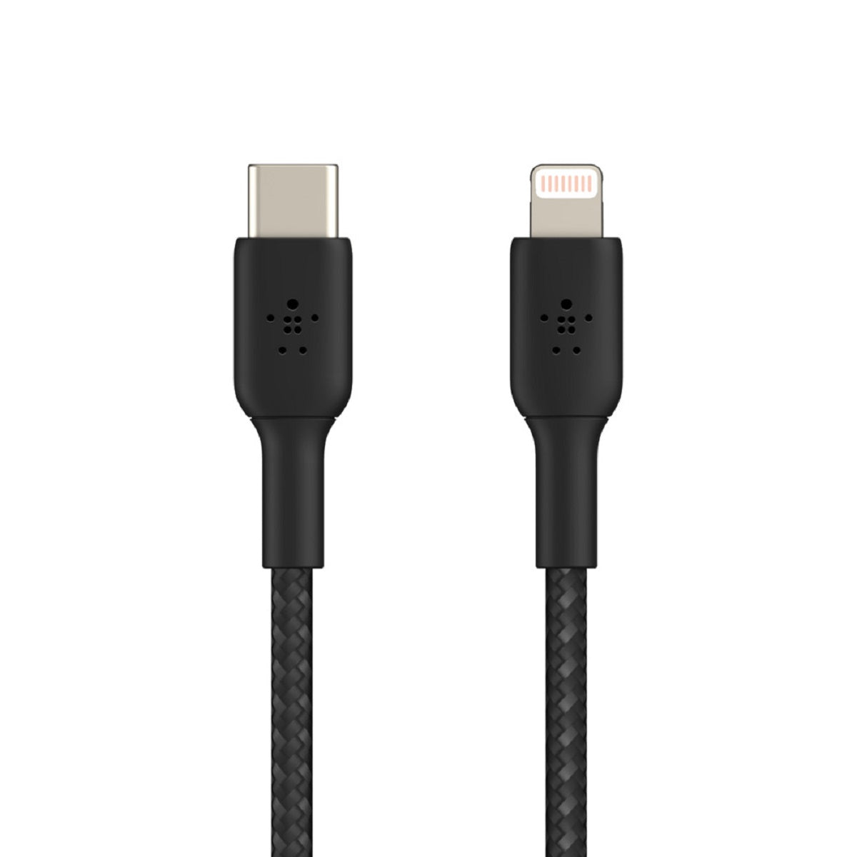 Belkin BOOST↑CHARGE USB-C to Lightning Cable (3ft/1m) - Durable Braided Fast Charging Cord for iPhone 14/13/12/11/X/8, iPad - Perfect for Home, Office & Travel