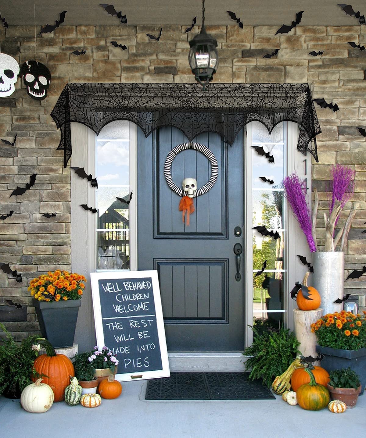OKA 3-Pack Halloween Spider Web Decorations - 72