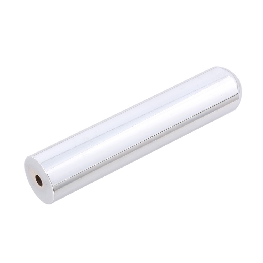 Premium Stainless Steel Guitar Lap Slide Tone Bar for Guitar & Bass - Chrome Finish | Perfect for Blues, Rock & Slide Guitar Playing