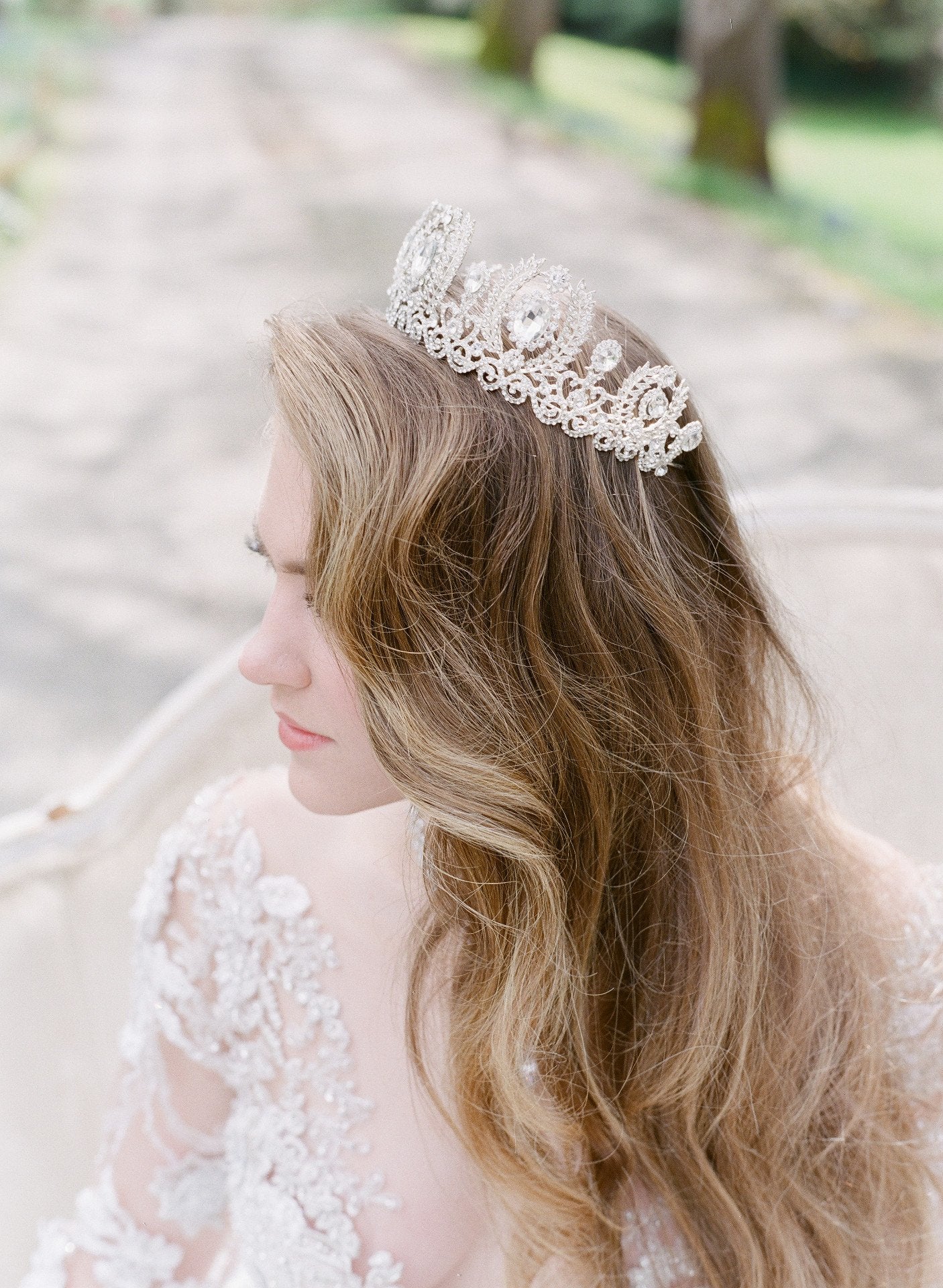 JUNO Crystal Bridal Tiara - Elegant Wedding Headpiece for Bride, Bridesmaid & Flower Girl | Perfect for Weddings, Prom, Pageants & Special Occasions