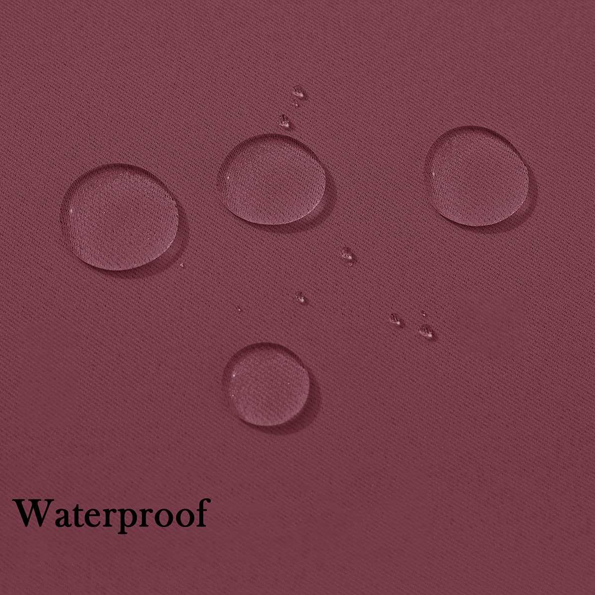 Cololeaf Extra Wide Waterproof Outdoor Curtains - 150