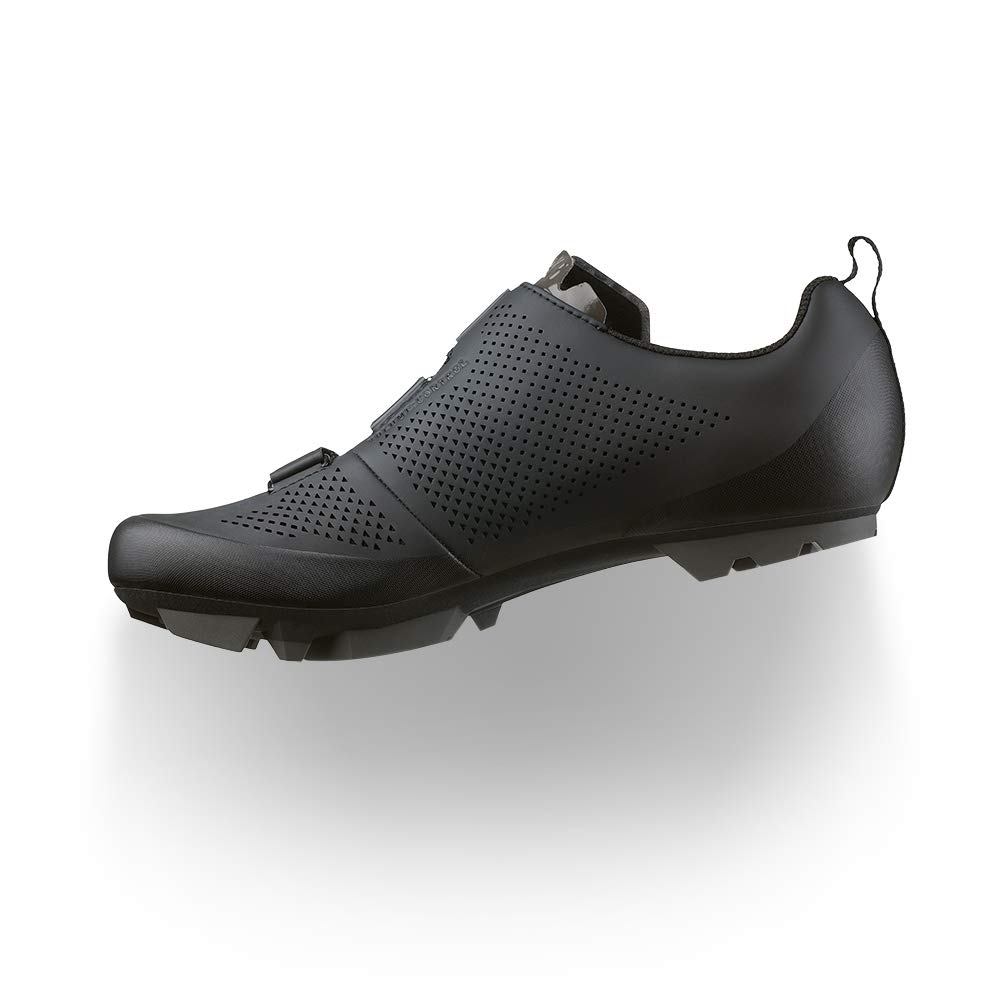 Fizik X5 Terra Mountain Bike Shoes - Carbon Fiber MTB Shoes with Adaptive Fit & Microtex Upper | Perfect for Trail Riding & Off-Road Cycling Adventures