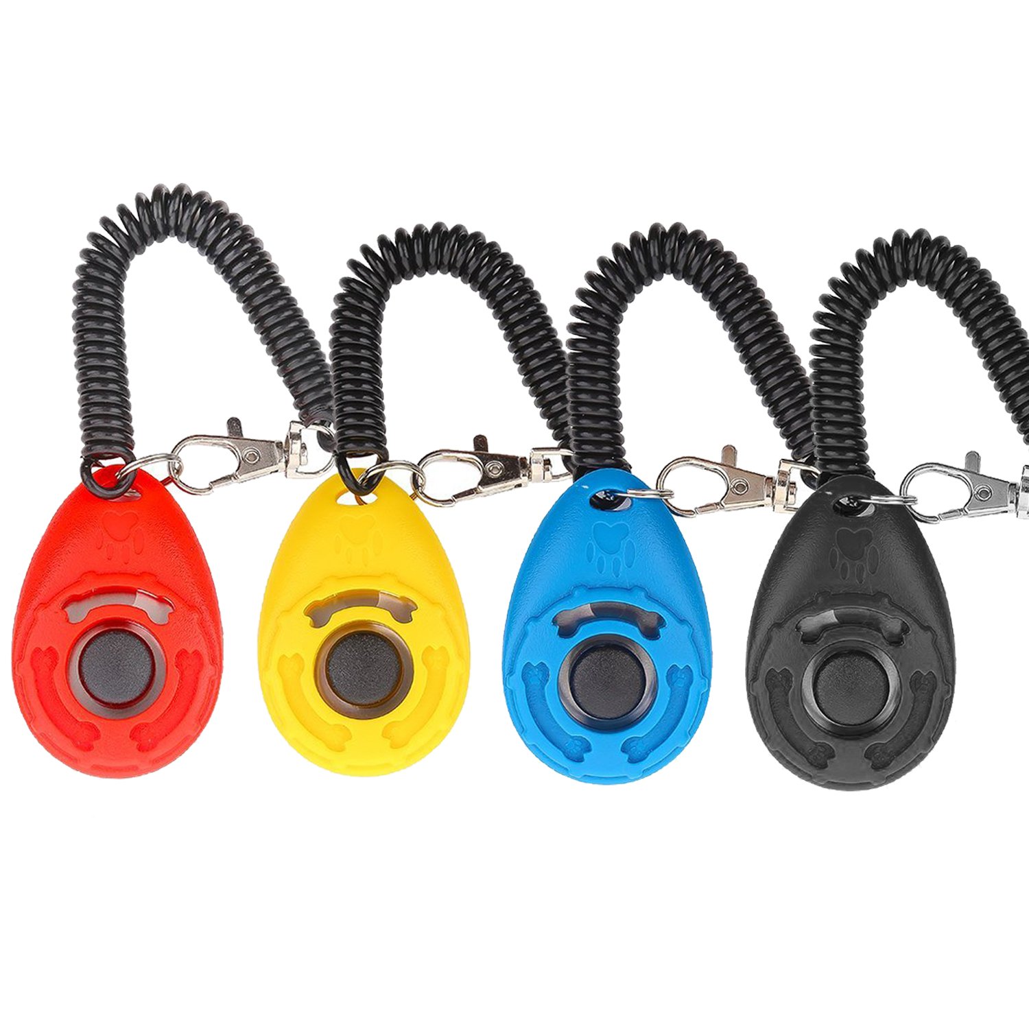 Diyife Dog Training Clicker with Wrist Strap - Professional Pet Clicker for Dogs, Cats & Horses - Perfect for Obedience Training, Behavioral Modification & Trick Learning - Great for Home, Outdoor & Agility Training