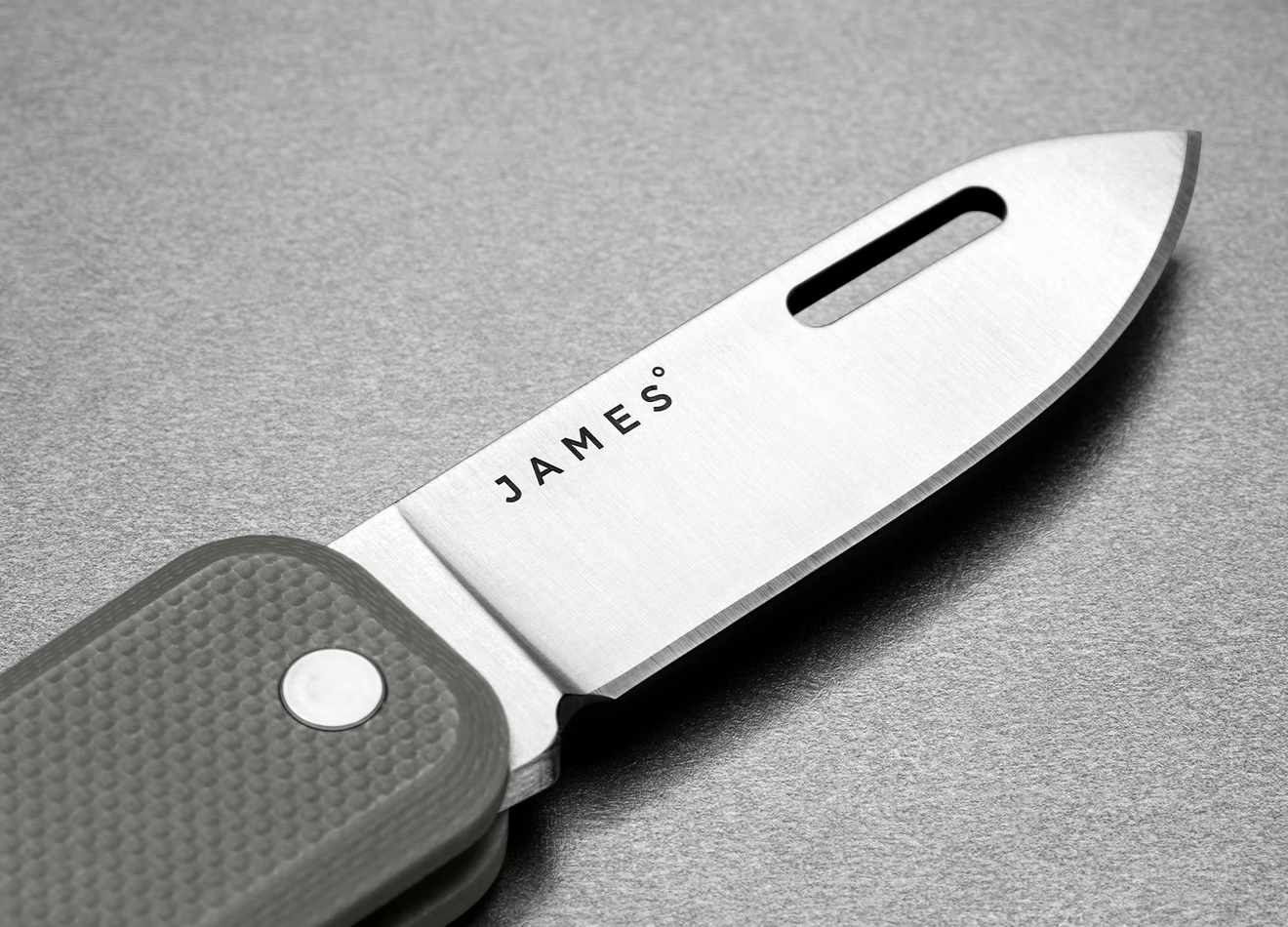 The James Brand Elko - Premium Pocket Knife with Stainless Steel Blade - Everyday Carry (EDC) Knife for Camping, Hiking & Outdoor Adventures