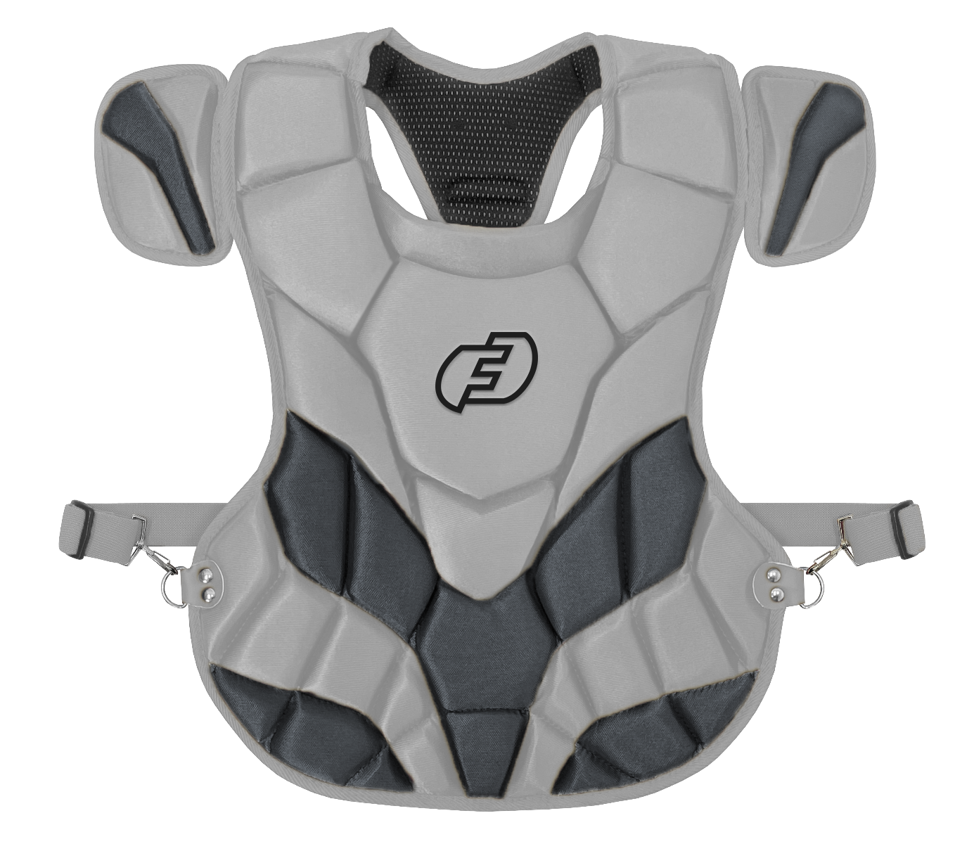 FORCE3 Defender Two Tone Catcher Chest Protector - NOCSAE Certified Baseball Catcher Gear for Youth & Adult Players - Perfect for Games, Practices & Training Sessions