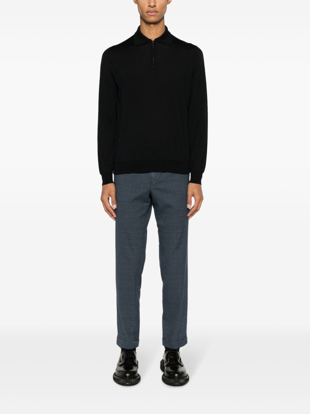 Briglia Trousers for Men - Classic Blue Casual Pants | Comfortable & Stylish for Office, Travel & Everyday Wear
