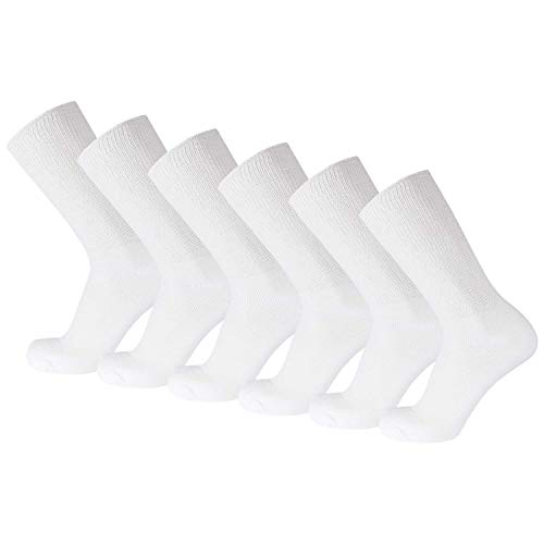 White - 6 Pairs