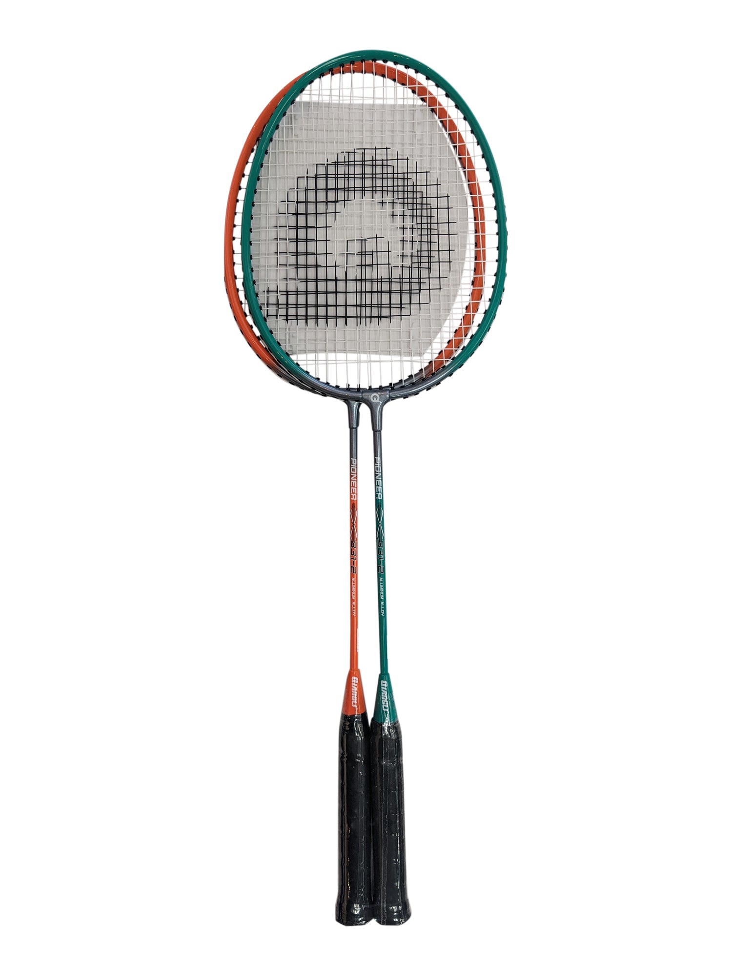 Qiangli 331 Professional Badminton Rackets Set of 2 - Lightweight Carbon Fiber Racquets for Beginners & Advanced Players - Perfect for Indoor/Outdoor Games, Training & Tournaments