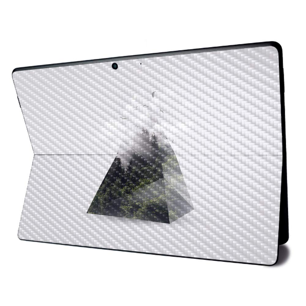 Premium Carbon Fiber Skin for Microsoft Surface Pro X - Forest Triangle Design | Textured Matte Finish | Easy to Apply & Remove | Durable USA-Made Protection | Perfect for Work, Travel & Everyday Use
