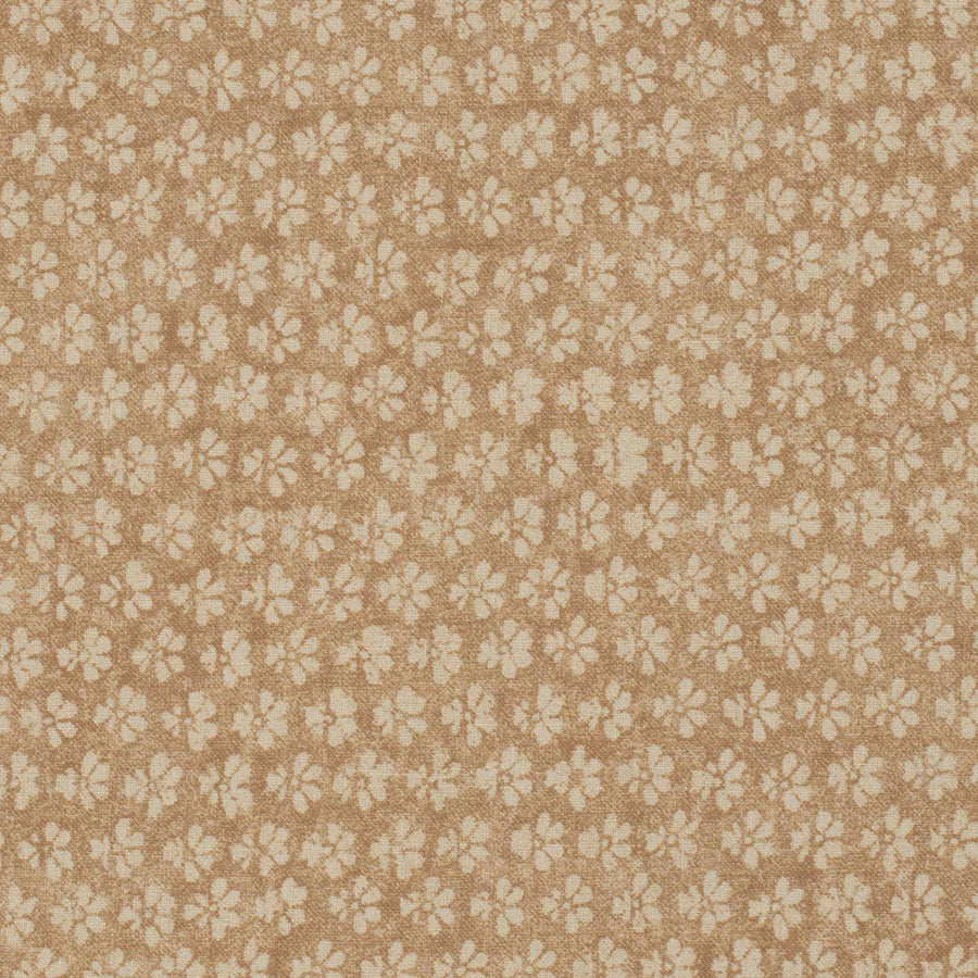 Premium Sakura Linen Fabric Swatches - Natural Mustard Color Samples for DIY Sewing, Home Decor & Craft Projects