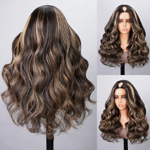 v balayage wig