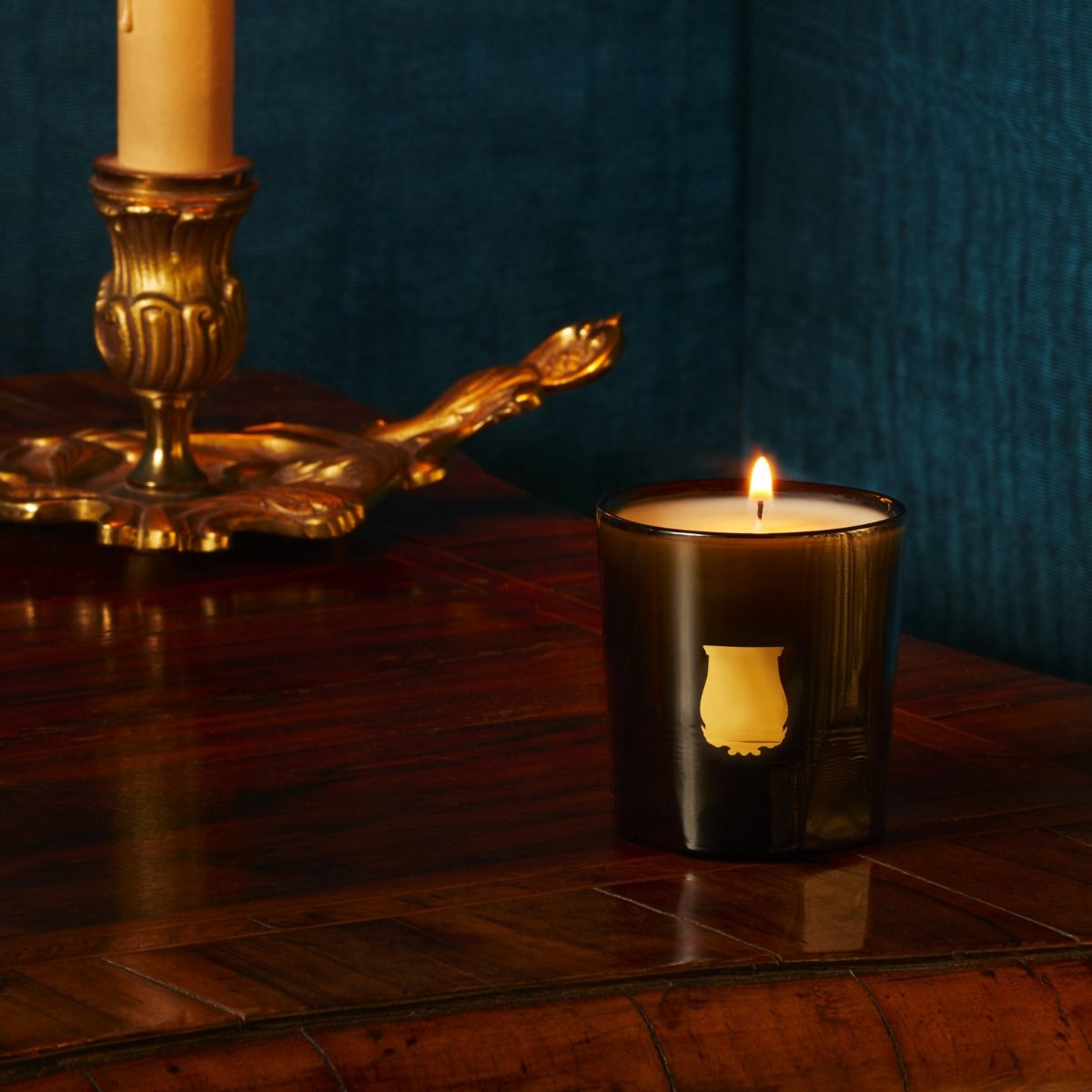Premium Cire Trudon Gabriel Scented Candle - Gourmand Chimney Fire Fragrance for Home Decor & Relaxation | Luxury Scented Candles for Living Room, Bedroom & Spa