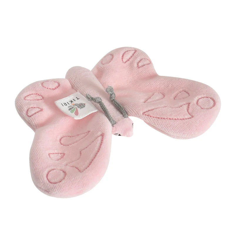 Tikiri Crinkle Scrunch Sensory Toy - Butterfly Design for Babies & Toddlers - Perfect for Autism, ADHD, and Stress Relief - Great for Playtime, Travel, and Learning Development