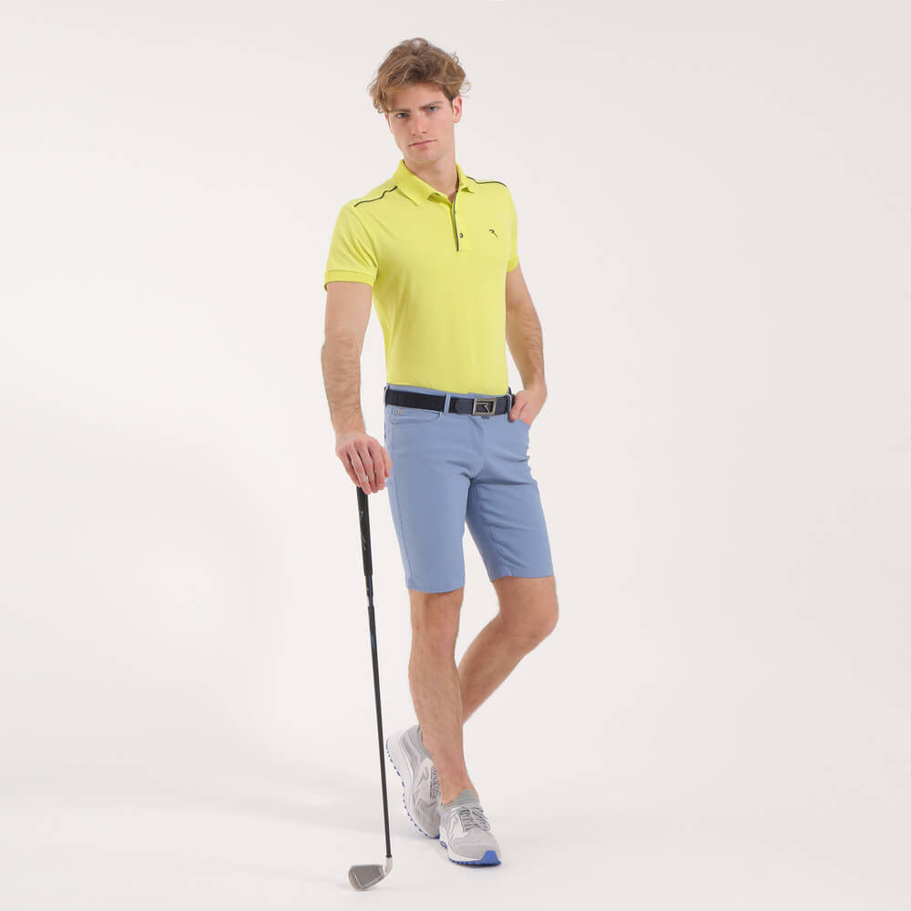 Audience Light HD Jersey Sunblock Polo Shirt - UPF 50+ UV Protection, Breathable & Quick-Dry for Men - Perfect for Golf, Tennis & Outdoor Activities