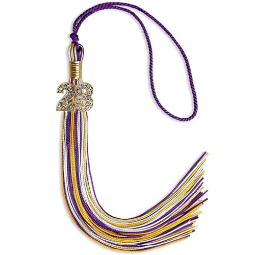 Purple/Gold/White