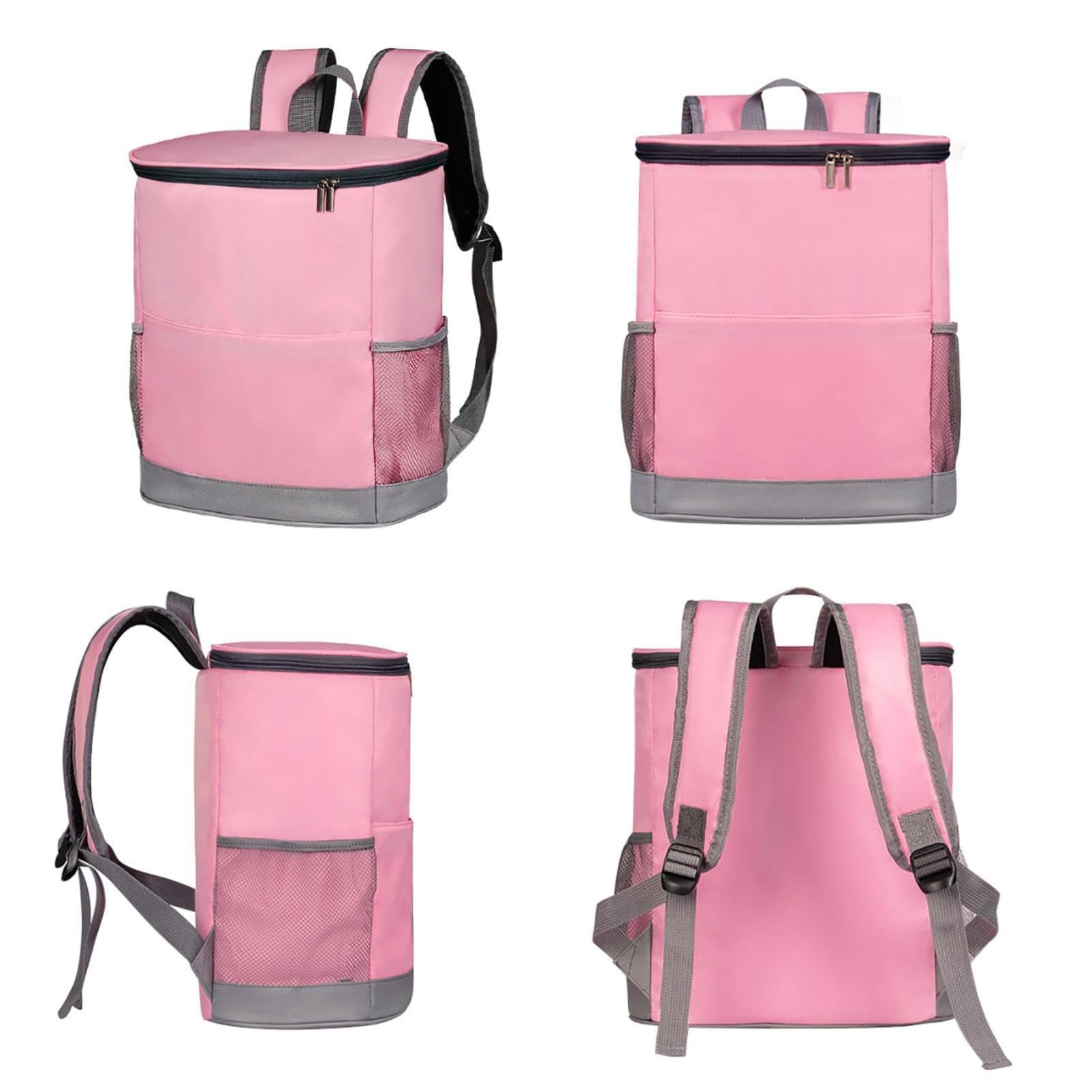 Insulated Cooler Backpack 30 Cans Leakproof for Camping Hiking Beach Picnic