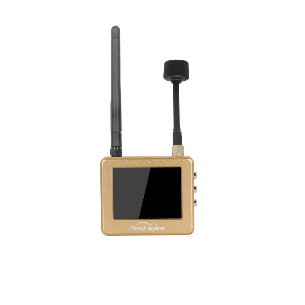 Hawkeye Master 2 FPV Monitor - 2.5 Inch HD 960×240 Display, 5.8G Wireless Receiver for Drone Racing & Aerial Photography - Perfect for FPV Goggles, Quadcopters, and RC Aircraft