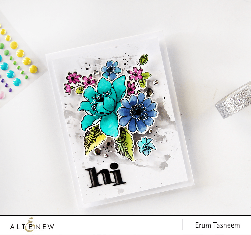 DIY Garden Stamped Die Cuts Kit - Creative Floral Crafting Supplies for Scrapbooking & Card Making - Perfect for Home Decor, Wedding Invitations, and Spring Projects