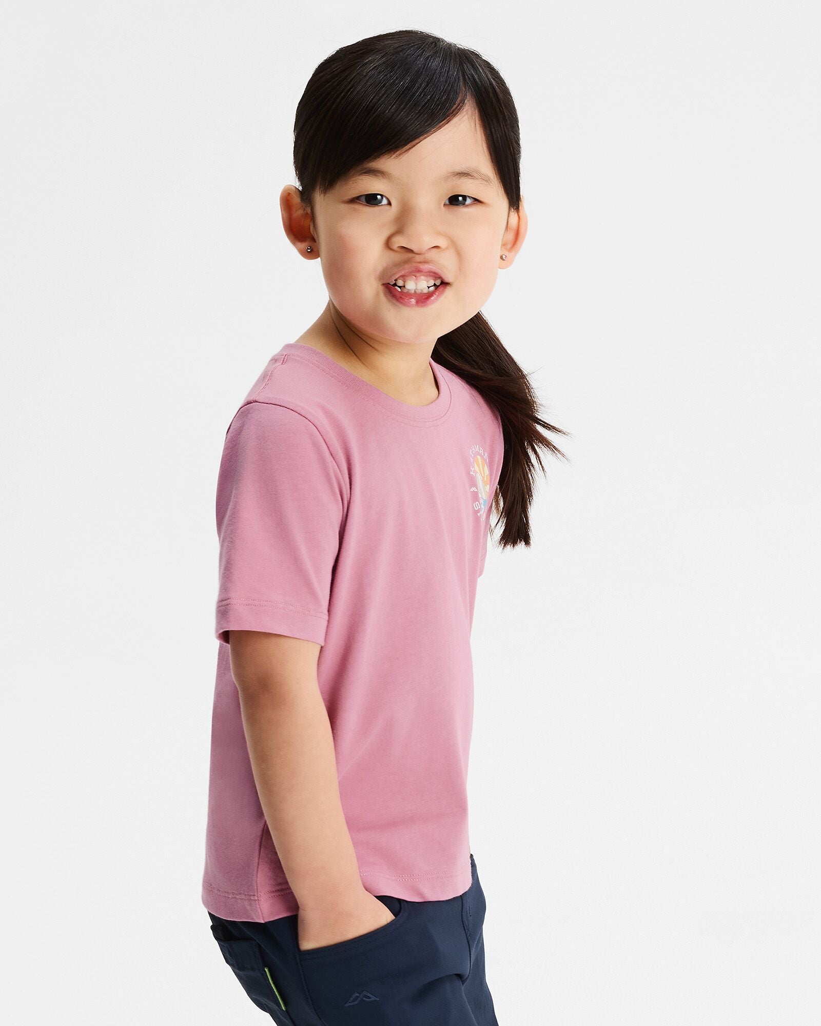 Organic Cotton Kids' Sunburst T-Shirt - Soft & Breathable Orchid Color for Boys & Girls - Perfect for Playdates, School & Outdoor Activities