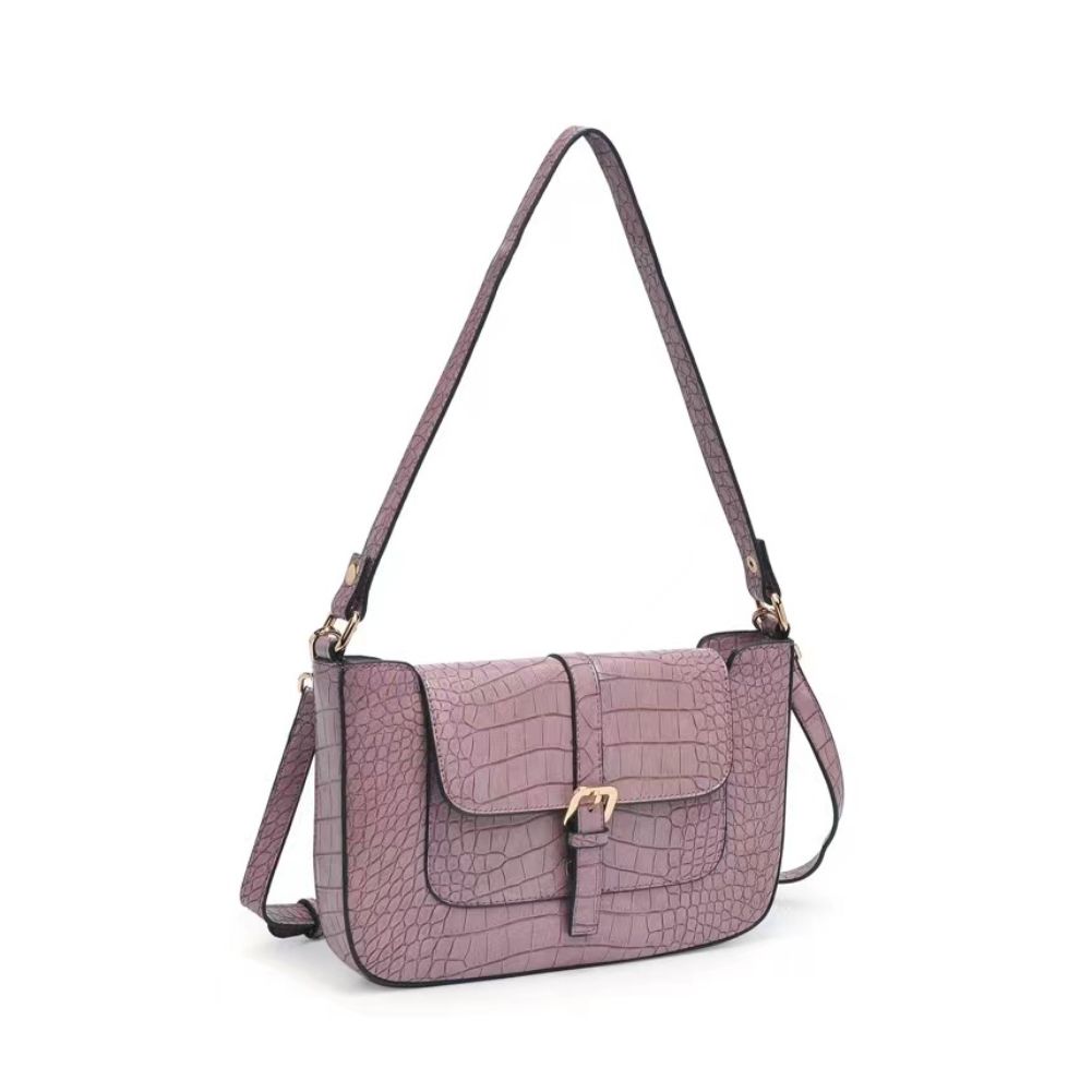 Adwen Genuine Leather Crocodile Print Crossbody Bag for Women - Stylish & Durable Handbag for Daily Use, Travel, and Shopping