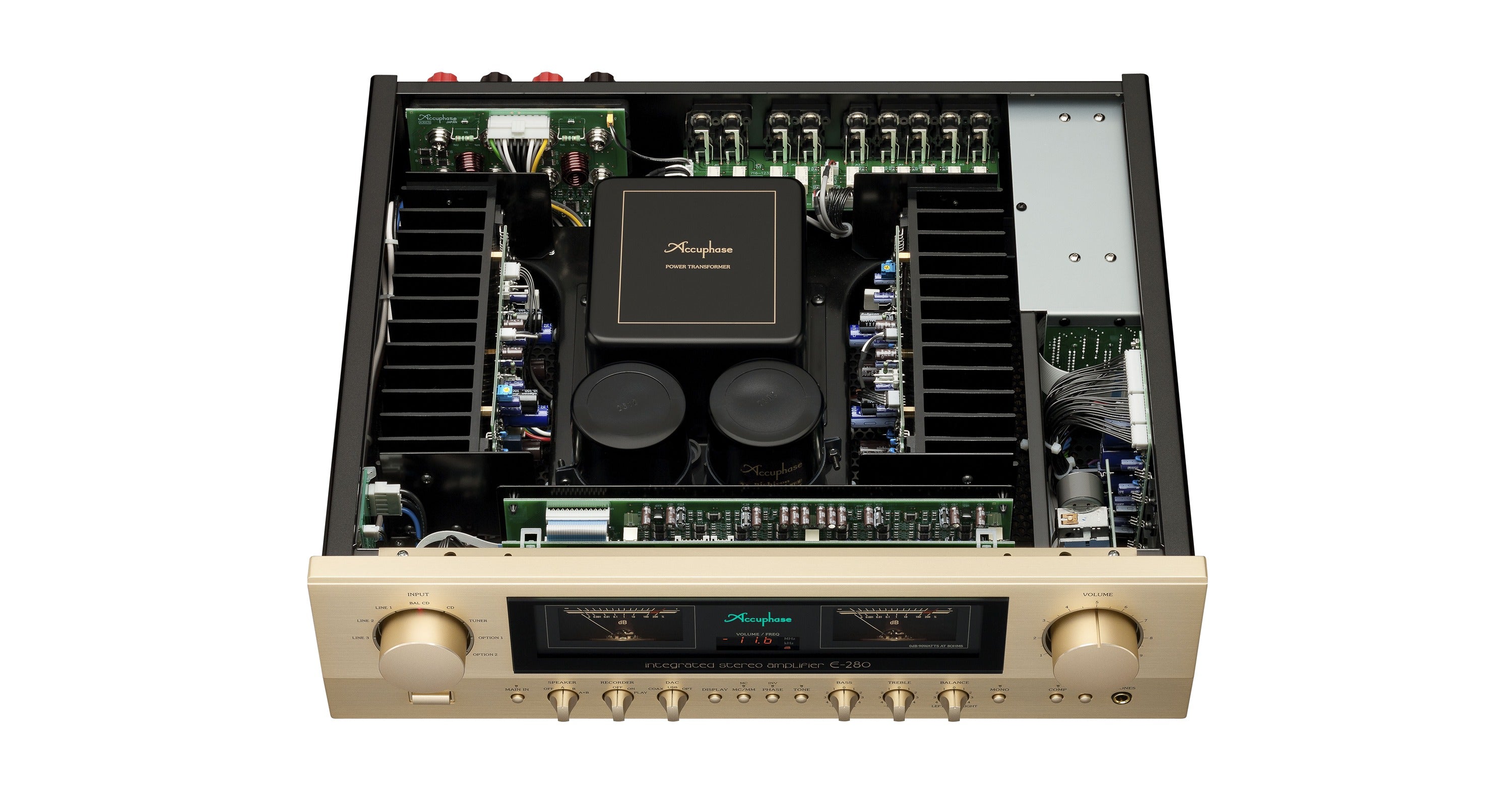 Accuphase E-280 Integrated Stereo Amplifier - High-End Audio System for Home Theater & Music Listening