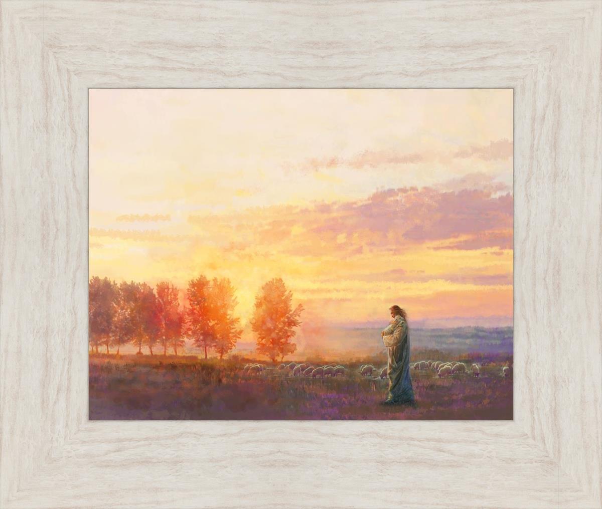 Eventide By Yongsung Kim - Premium Christian Wall Art for Home & Church Decor | Inspirational Bible Verse Canvas Painting | Perfect for Living Room, Bedroom & Worship Spaces