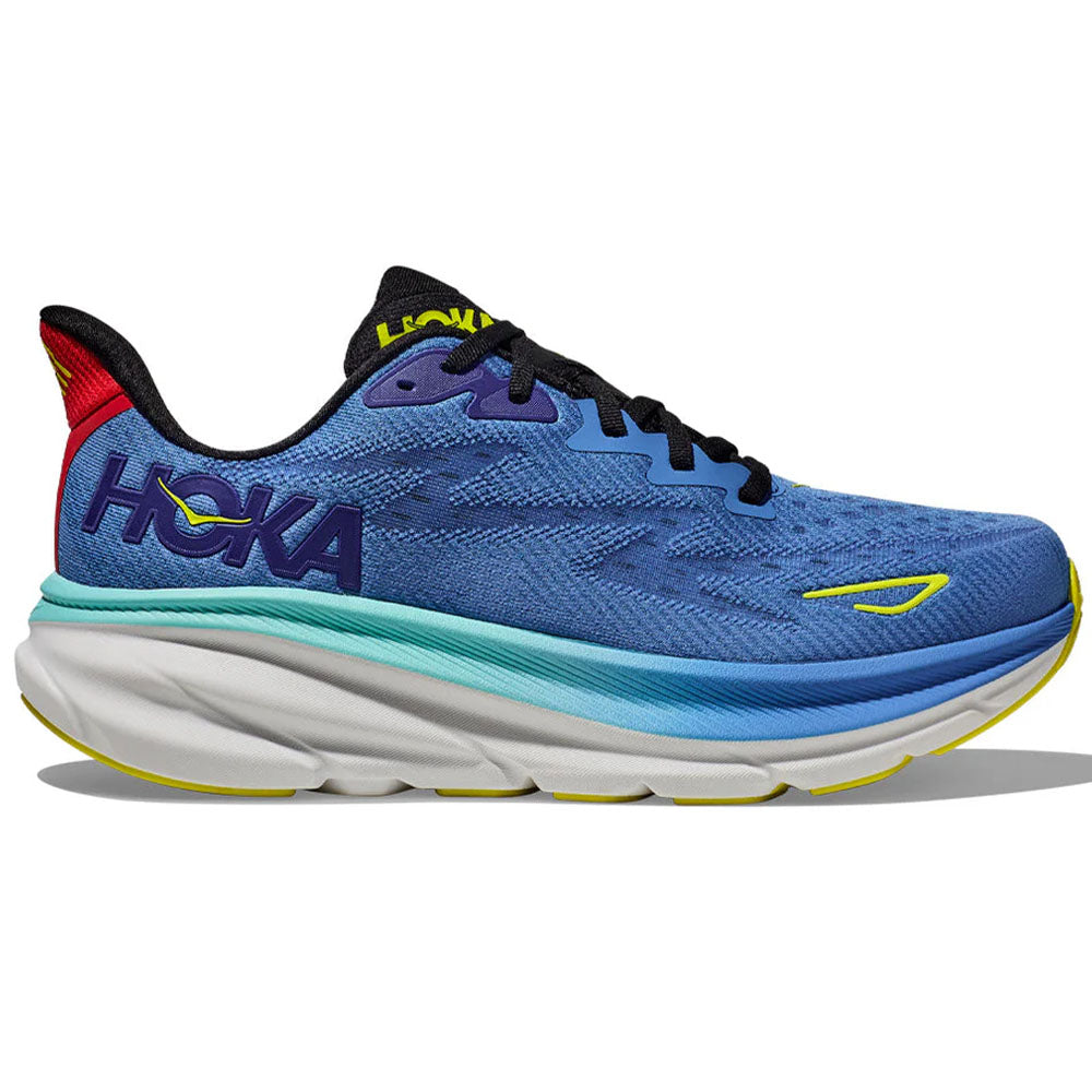 HOKA ONE ONE Clifton 9 Running Shoes for Men - Lightweight Cushioned Road Running Sneakers for Long Distance & Marathon Training | Perfect for Jogging, Gym Workouts & Daily Wear