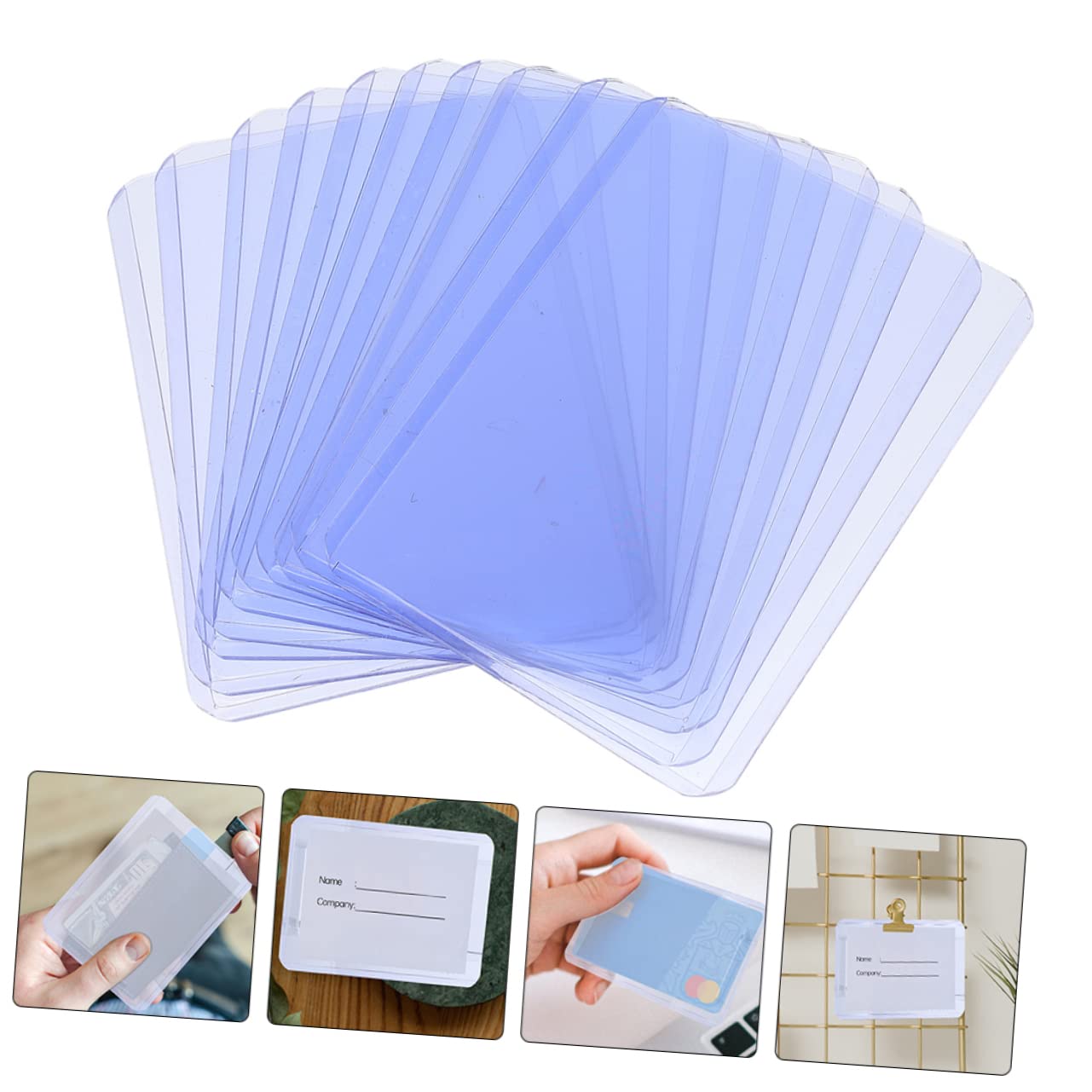 Abaodam 30Pcs PVC Trading Card Sleeves - Premium Game Card Protectors for MTG, Pokemon & Yu-Gi-Oh - Perfect for Collectors, Tournaments & Card Storage
