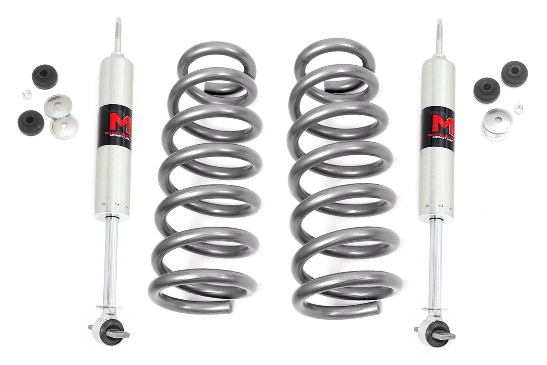 2 Inch Leveling Kit with M1 Shocks for Ram 1500 2WD (2010-2018 & Classic) - Heavy Duty Suspension Lift Kit | Perfect for Off-Roading & Truck Customization