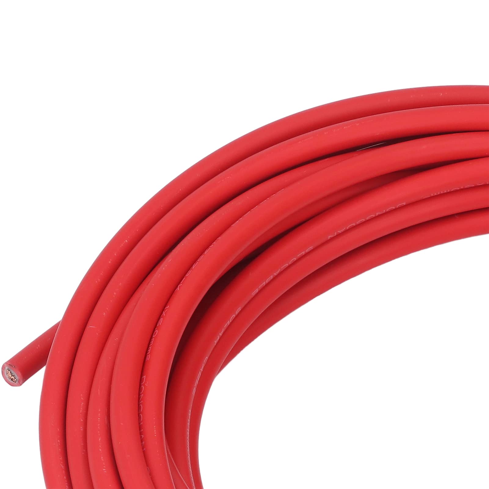 Ubersweet® 10m Solar Power Cable - Heavy Duty, Anti-Corrosion Solar Panel Wire for Industrial Use (Red) | Perfect for Off-Grid Systems, Solar Farms & RV Solar Installations
