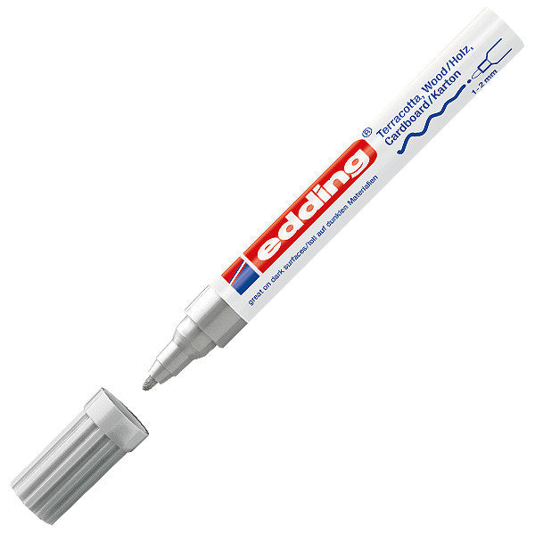 edding 4040 Fine Tip Matte Paint Marker - Permanent Waterproof Ink for DIY, Crafts, Signs & Metal Surfaces - Ideal for Artists, Designers & Industrial Use