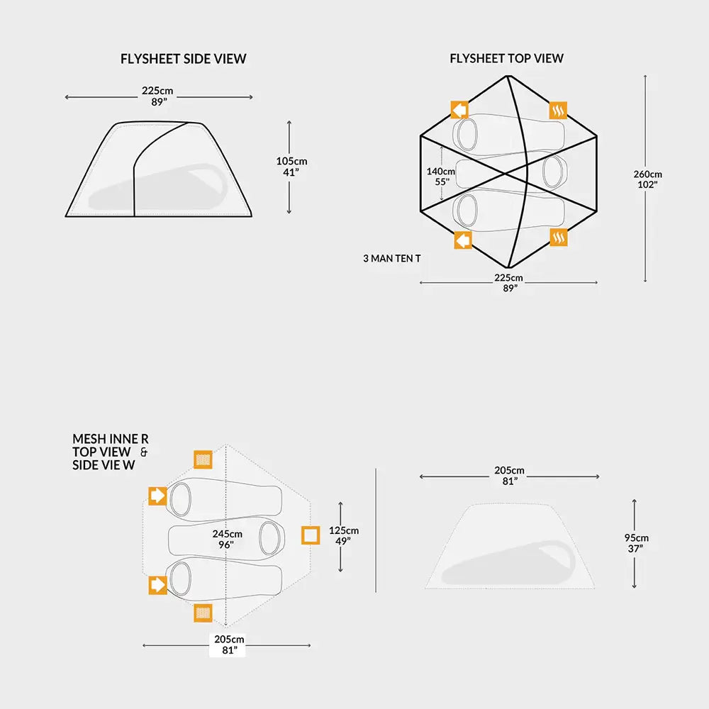 Snugpak The Bunker Tent - Lightweight 4 Season Camping Tent for Hiking, Backpacking & Outdoor Adventures | Waterproof & Windproof Shelter for Extreme Weather Conditions