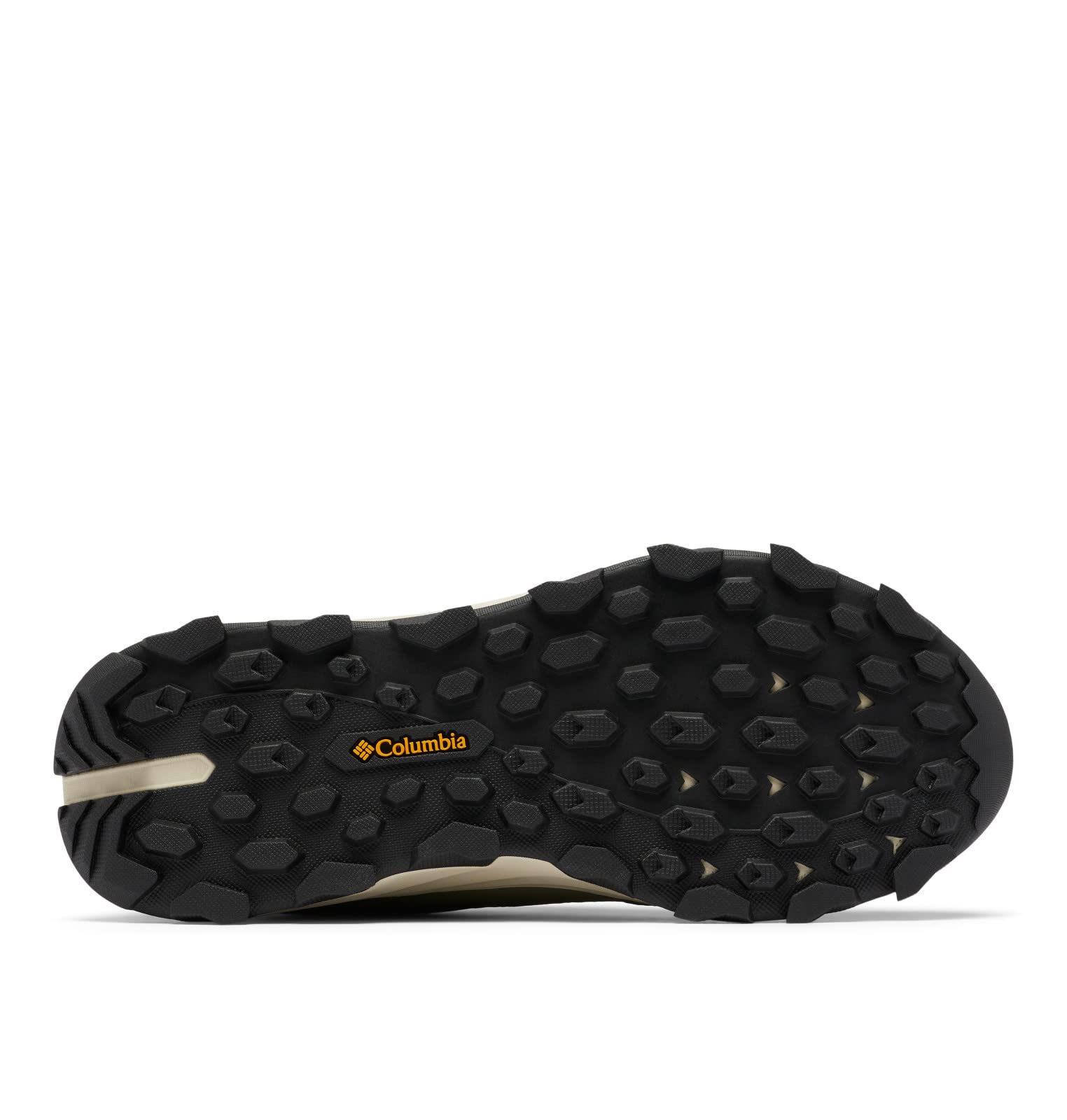 Columbia Men's Hatana Max OutDry Hiking Shoes - Waterproof Trail Running Shoes for Men, Mosstone/Golden Yellow, Size 8.5 | Perfect for Outdoor Adventures, Hiking & Backpacking