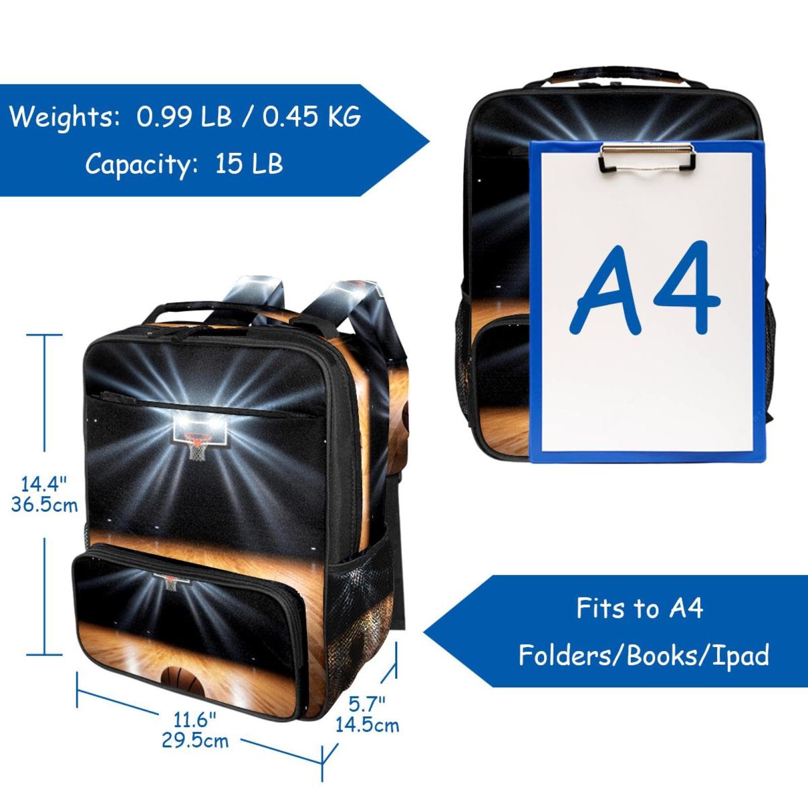 Best Travel & Work Backpack - Durable Multi-Purpose Laptop Backpack for Men & Women - Perfect for Commuting, Gym, Basketball & Cricket Field Use