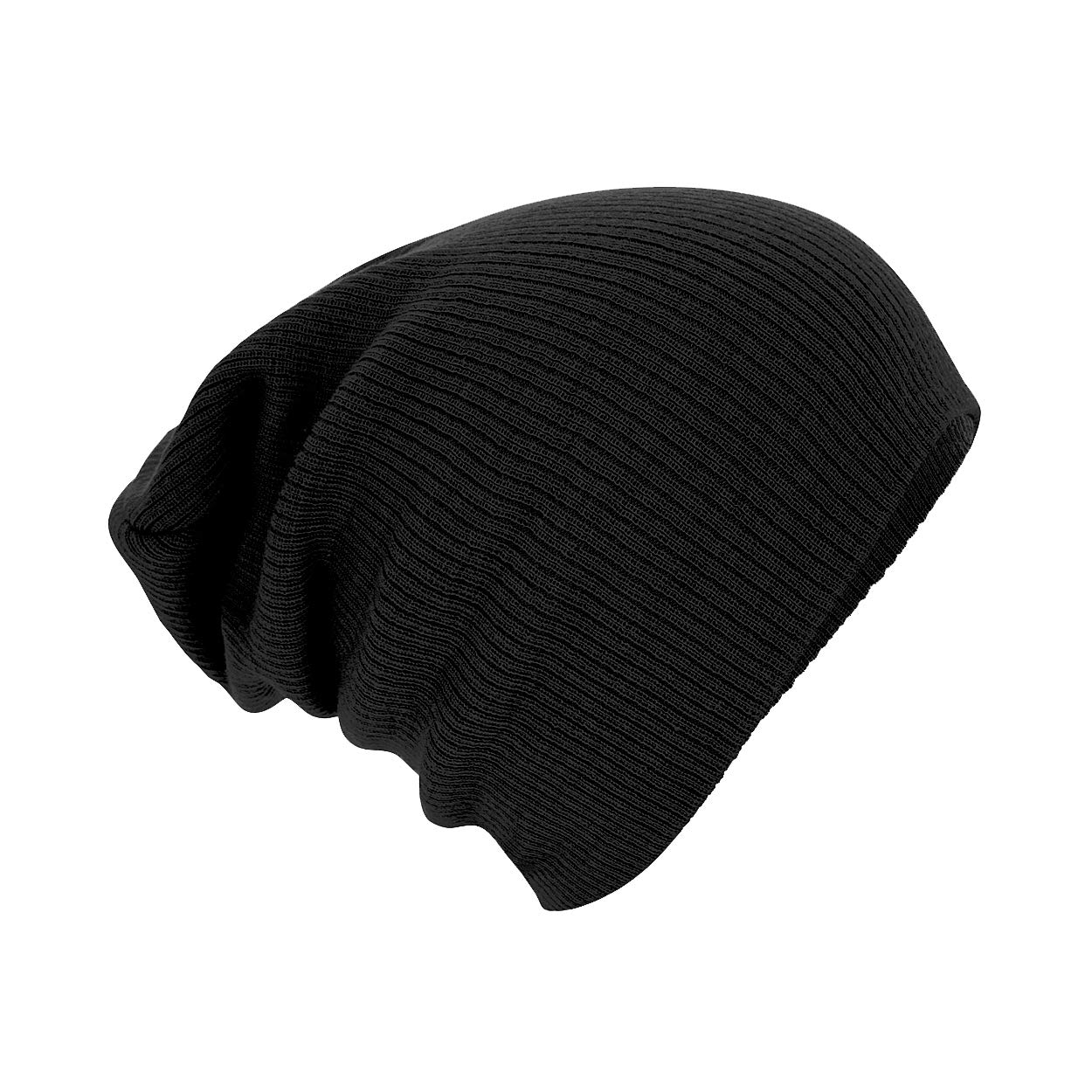 Beechfield Men's Winter Beanie Hat - Soft Knit Skull Cap for Cold Weather - Perfect for Outdoor Activities, Hiking, and Casual Wear