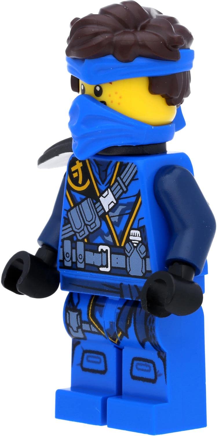 LEGO Ninjago Jay Figure with Weapons - Secrets of the Depths & The Island Action Figure - Perfect for Kids' Playtime, Collectors & Ninjago Themed Birthday Gifts