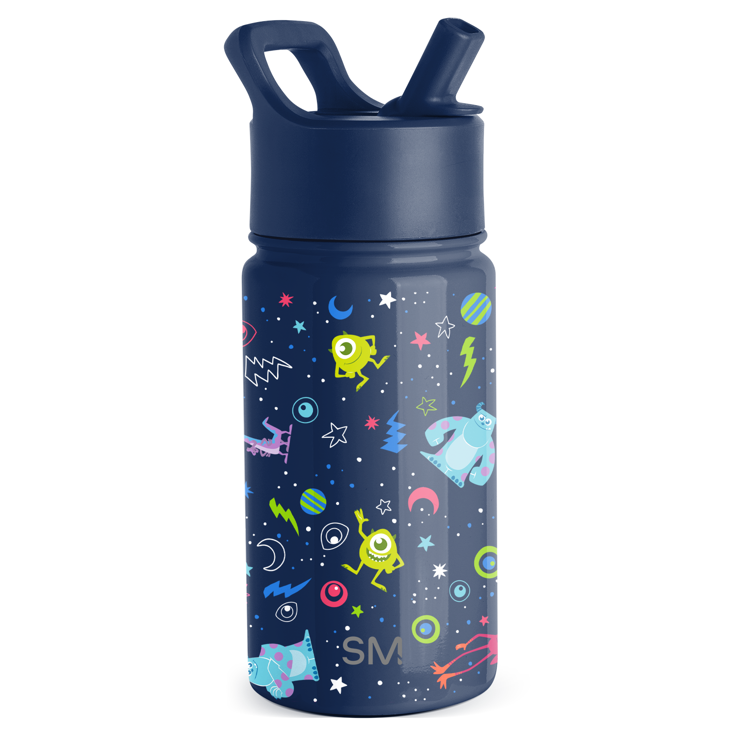 Summit Kids Water Bottle with Straw Lid - BPA Free, Leak Proof, Insulated Stainless Steel Bottle for School, Sports & Outdoor Activities