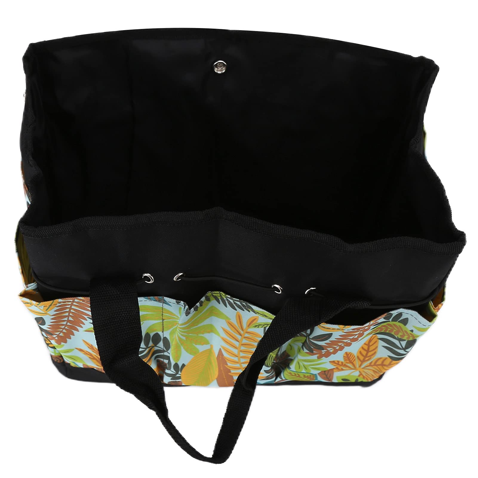 **Flower Print Garden Tool Bag - Multifunctional Portable Gardening Storage Tote with Pockets - Perfect for Organizing Tools, Seeds & Supplies (Ideal for Home Gardeners & Landscaping)**