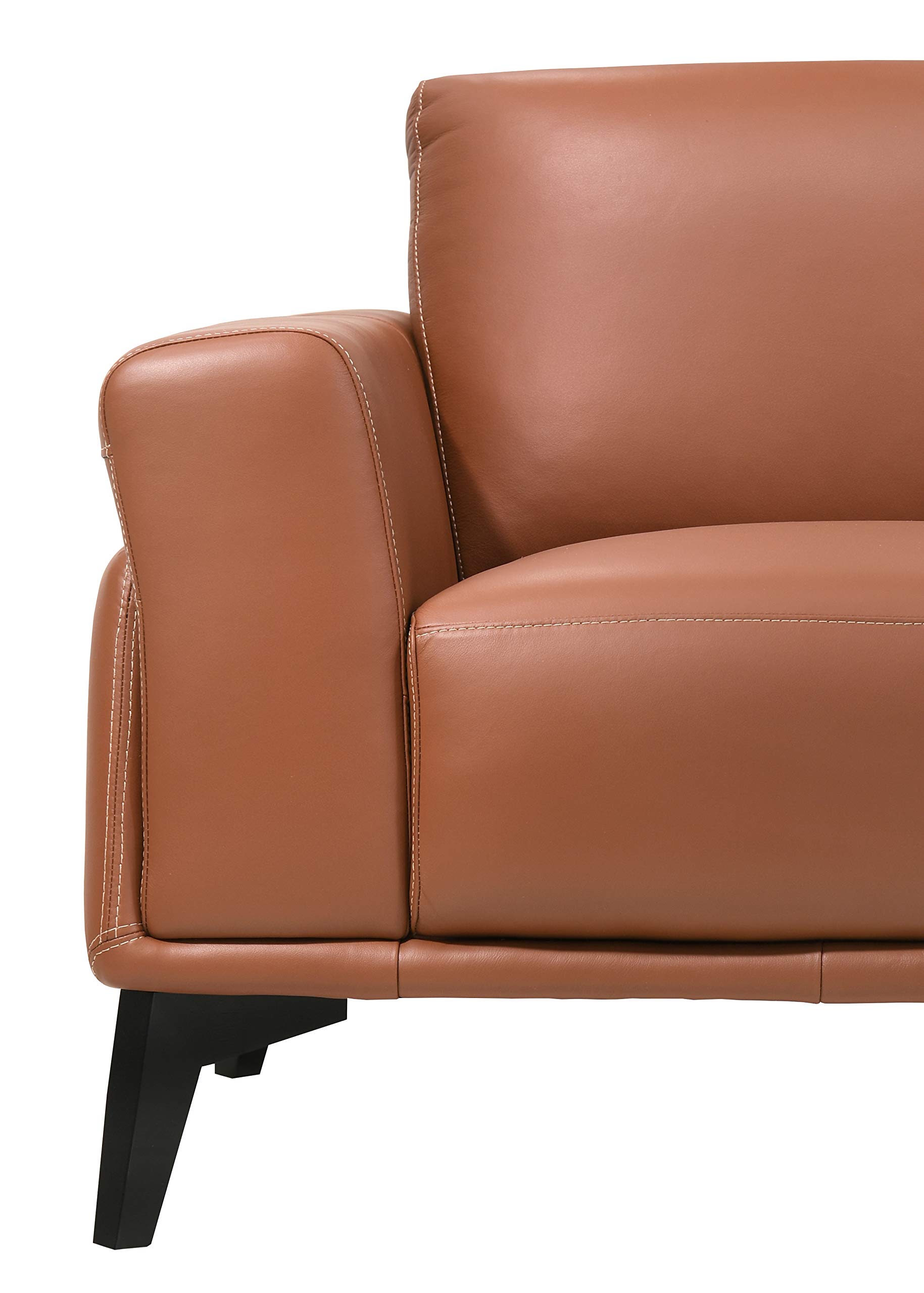Como Loveseat Classic Furniture - Modern Terracotta Sofa for Living Room, Lounge & Small Spaces | Comfortable 2-Seater Couch for Apartments