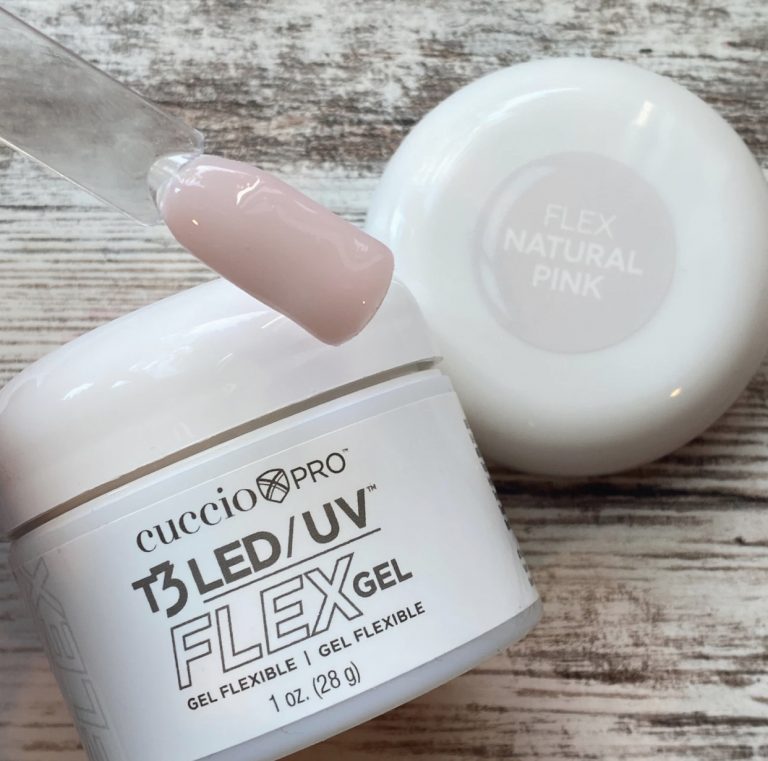 CUCCIO T3 FLEX LED/UV Cover Gel 1oz - Professional Nail Strengthener for Salon & Home Manicures - Perfect for Gel Polish, Nail Extensions & DIY Nail Care