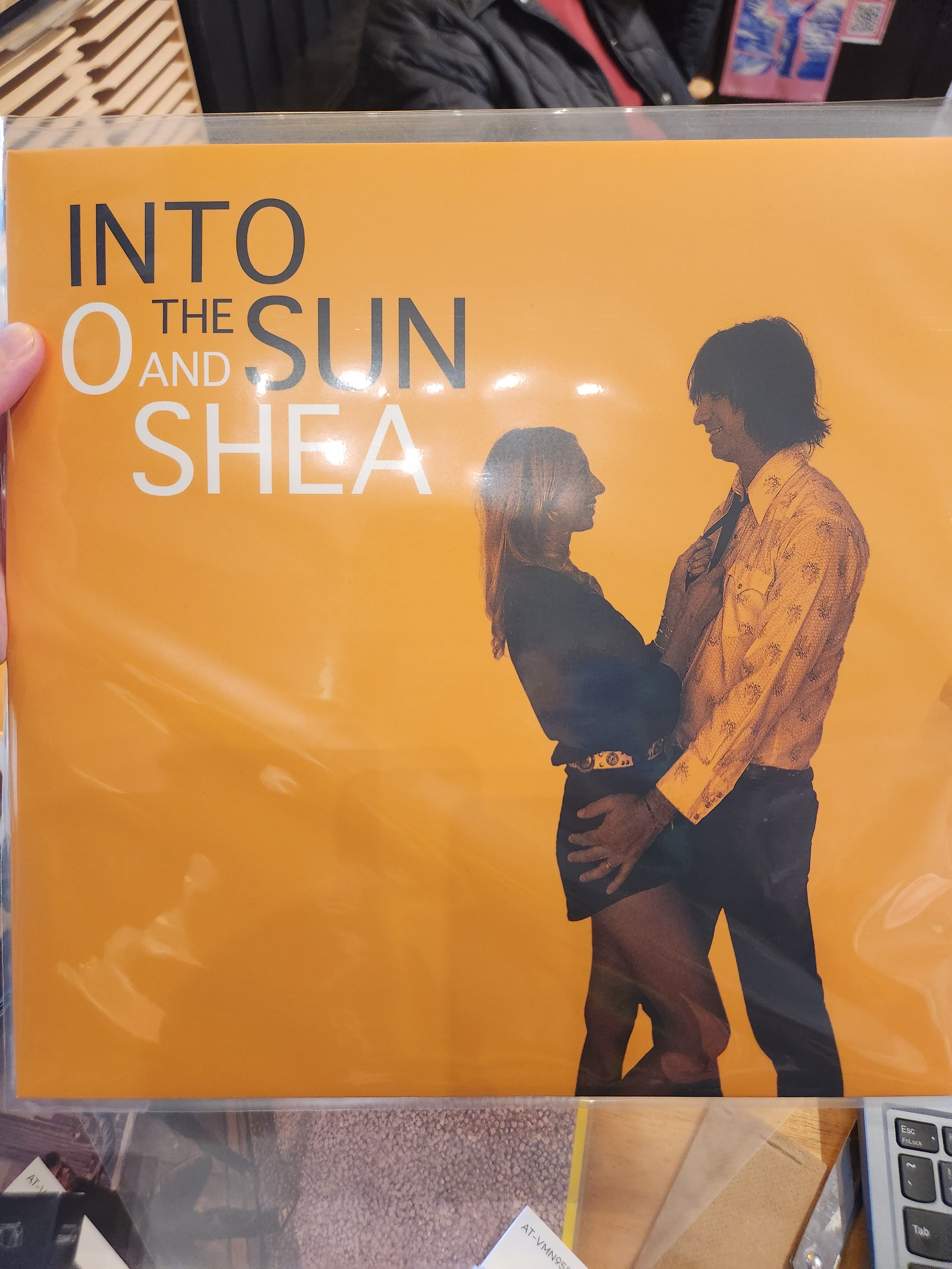 O and Shea - Into the Sun Orange Vinyl LP Record | Limited Edition Indie Folk Music | Perfect for Home Listening & Vinyl Collectors